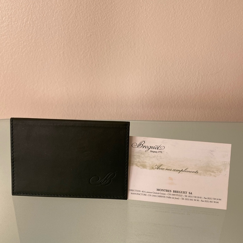 NEW Auth BREGUET business card holder/Wallet, credit cards holder - Picture 3 of 8